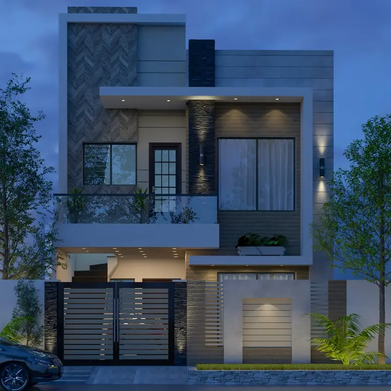 5 MARLA COMPLETE ARCHITECTURAL DESIGN FAISALABAD