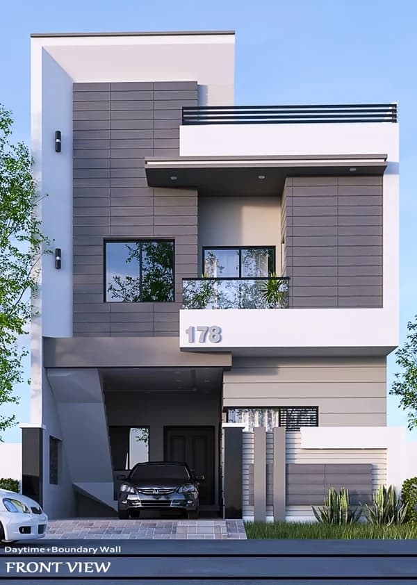 5 MARLA COMPLETE DESIGN PROJECT AL-HAFEEZ GARDENS PHASE 2 LAHORE