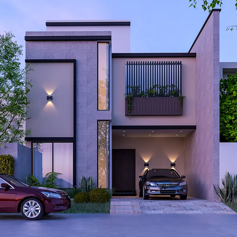 7 MARLA FRONT ELEVATION DESIGN LAHORE