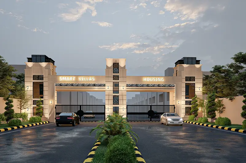 VILLA HOUSING SOCIETY MAIN ENTRANCE