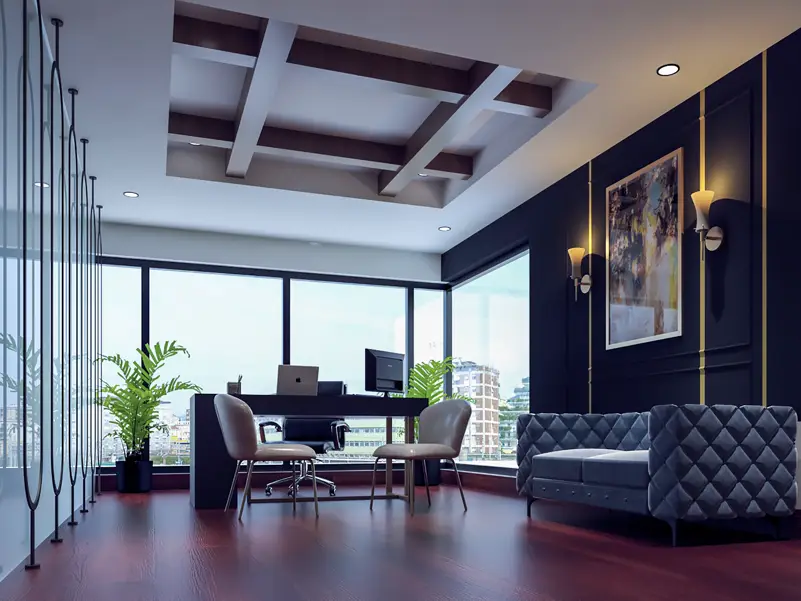 EXECUTIVE OFFICER INTERIOR DESIGN MULTAN