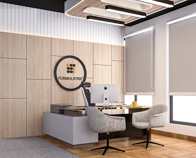 FORMULATRIX OFFICE INTERIOR WAPDA TOWN LAHORE