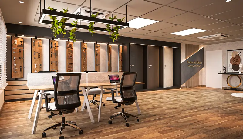 DOORS SHOWROOM INTERIOR DESIGN DUBAI